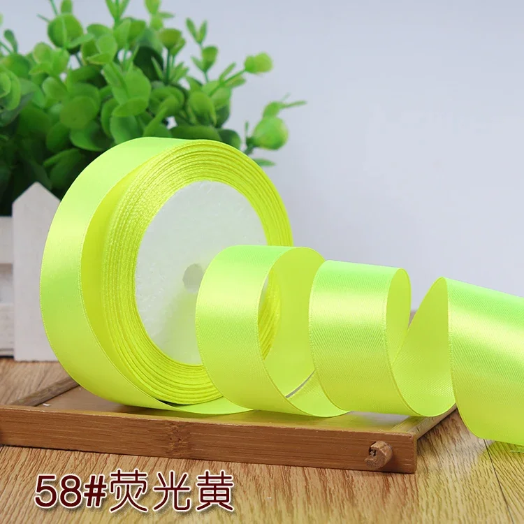 Cinta De Satén Beige De 25 Yardas, 6mm, 10mm, 15mm, 25mm, 38mm, 50mm, Lazo De Regalo Hecho A Mano, Artanía, Decoración De Fita De Boda - AliExprs