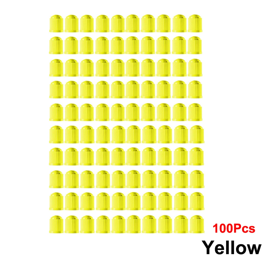 Yellow 100pcs