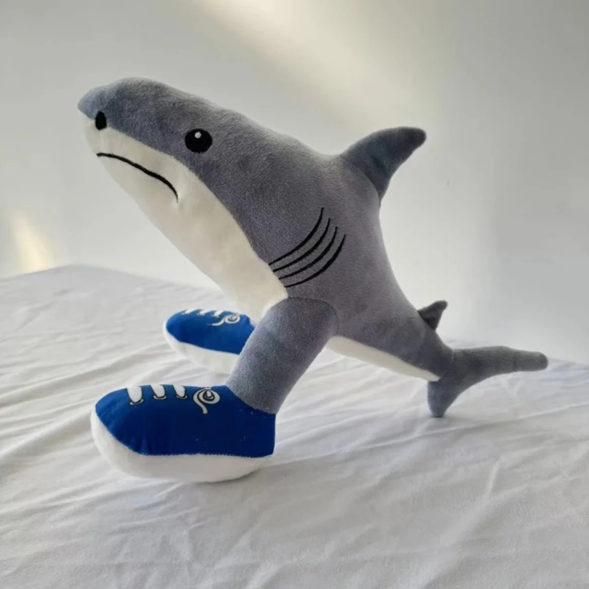 Lustige Plüschpuppe Tung Tung Sahur und Tralalero Tralala Hai Anime Charakter Styling gefüllte weiche Kissen individuelle Spielzeuge Geschenke – Detail 8