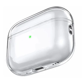 Transparente Kopfhörerhülle für Airpods Pro 2 Generation - Harte PC-Kopfhörerabdeckung für Airpods 3 2 1 Ladeetuis