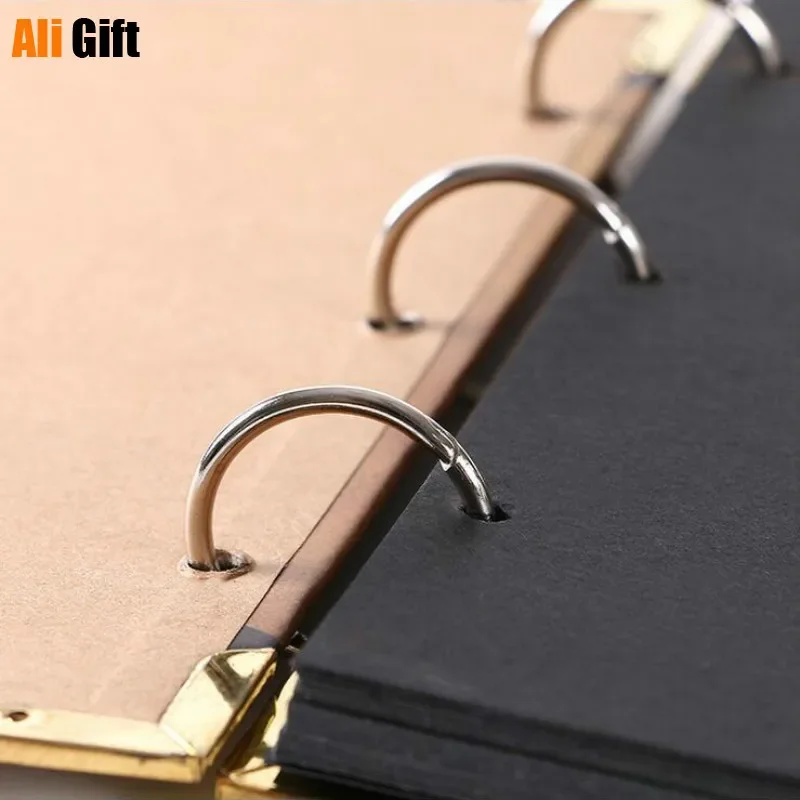 DIY Wedding Photo Album Cowhide Paper Handmade Travel Theme Foto Albums Family Memory Record Scrapbook Gift