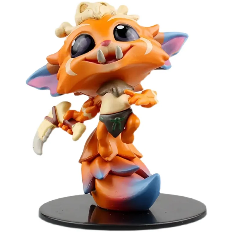

League of Legends LOL The Missing Link Gnar Version Q Anime Figure Model Collecile Action Toys Gifts