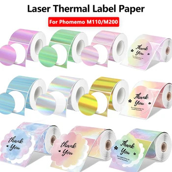 Transparent Thermal Label Roll 1