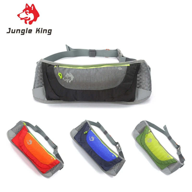 

JUNGLE KING New CY2674 Marathon Jogging Cycling Running Hydration Belt Waist Bag Pouch Fanny Pack Phone Holder for Water Bottles