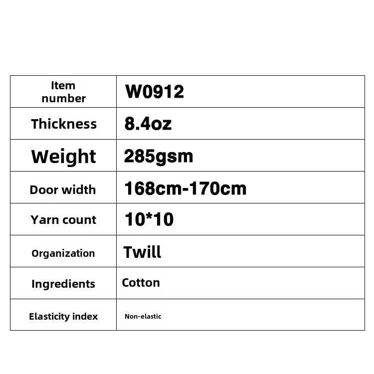 Washable Non-Elastic Denim Fabric for Shoes Caps Bags And Boxes 10 Stacks Clothing Accessories Men Women Children Babies