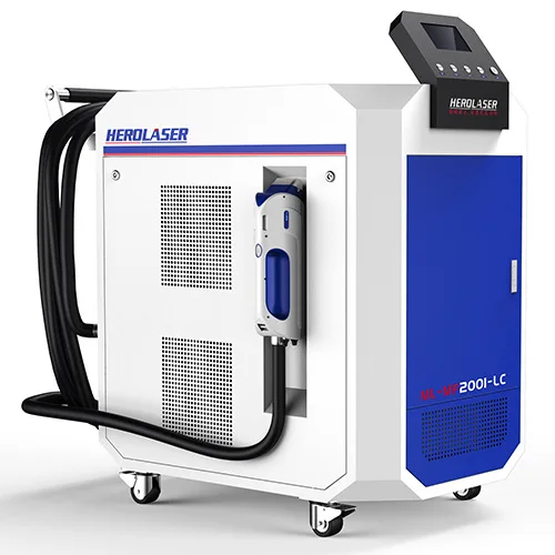 

Hand held fiber metal surface paint rust removal laser cleaning machine