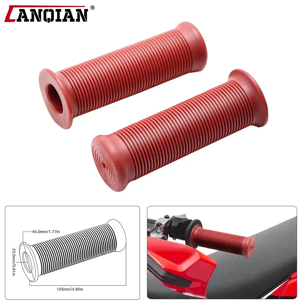 

Left 22mm & Right 24mm Rubber Motorcycle HandleBar Motorbikes Hand Grips For 390 690 990 990 Adventure EXC 450 530 525