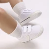 Soft Soles Baby Shoes Classic Soft Sole Shoes Kids 0-18 Months Old Velcro Strips In Solid Color Toddler Shoes, Casual Shoes With 6
