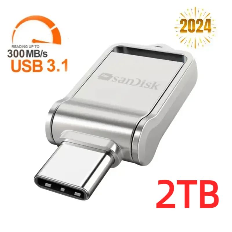 Pen Drive Ad Alta Velocità Da 1Tb 2Tb 128Gb 256 Usb3.0 Usb Memory Stick Metal Cle Usb Stick Memoria Chiavette Usb Pendrive Regalo Per Pc