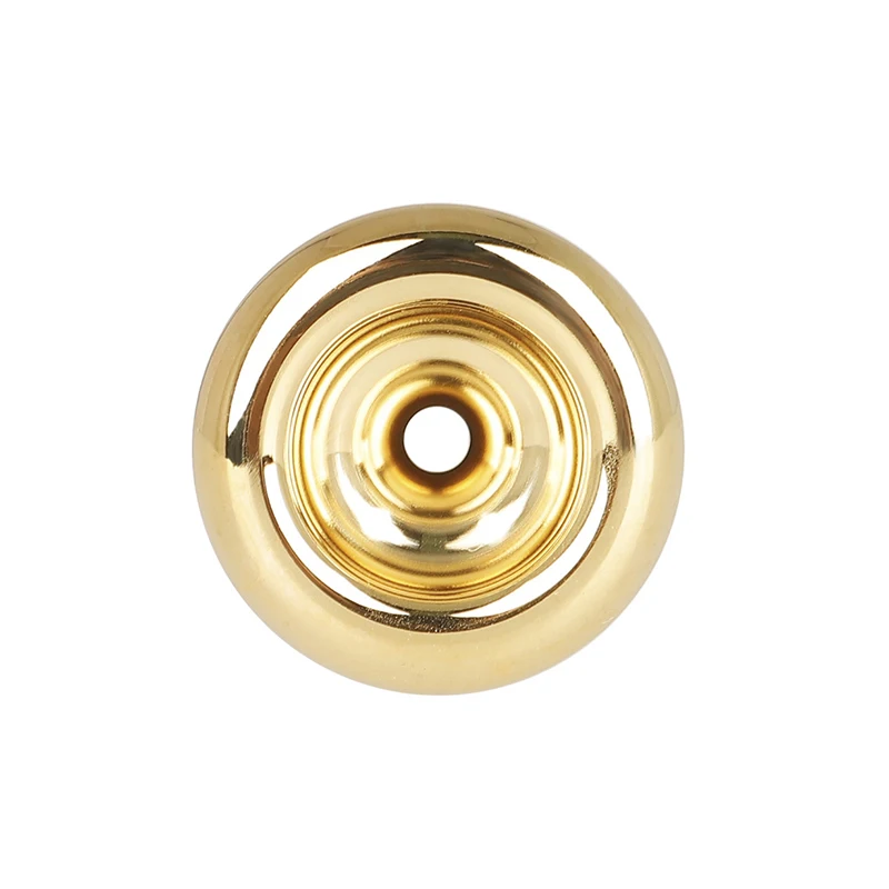 17C Golden Trumpet Mouthpiece Musical Instrument Replacement Parts High Quality Tone Gold Plated Brass Instrument Accessories