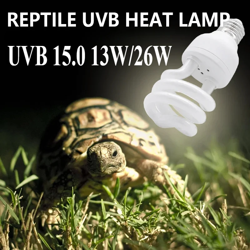 Reptile Heating Lamp Reptile Light Bulb Reptile Lamp Bulb Heating Lamp Bulb NOMO Reptile UVB Heating Lamp Bulb 13/26W 110V/240V Calcium Supplement Lamps Bulbs Reptiles Box Lighting for Snake Lizard Turtle 2919332 NOMO Reptile UVB Heating Lamp Bulb 13/26W 110V/240V Calcium Supplement Lamps Bulbs Reptiles Box Lighting for Snake Lizard Turtle