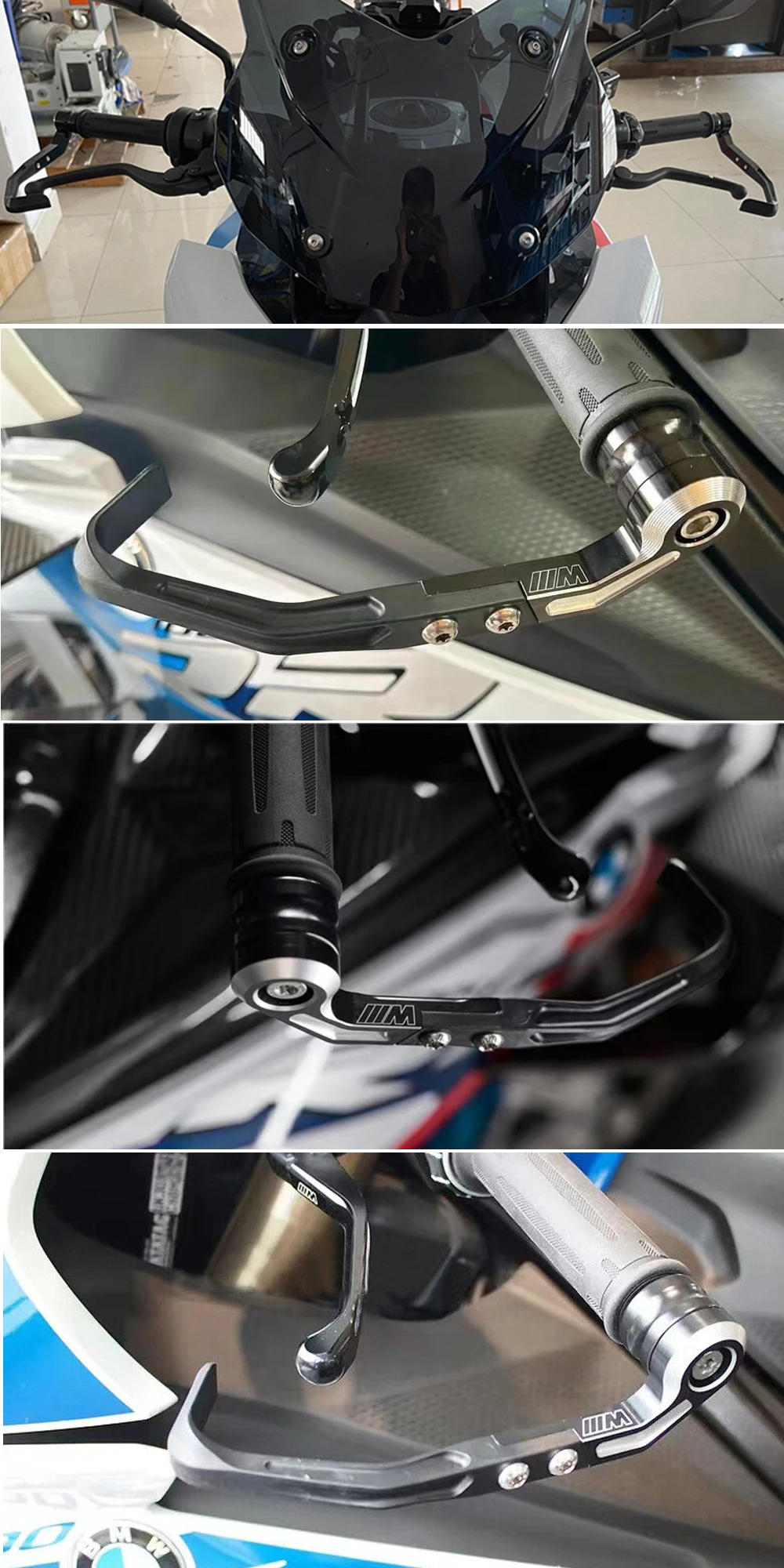 Kawasaki Ninja ZX-10R ZX-10RR Motorcycle Hand Guard Handle Bar