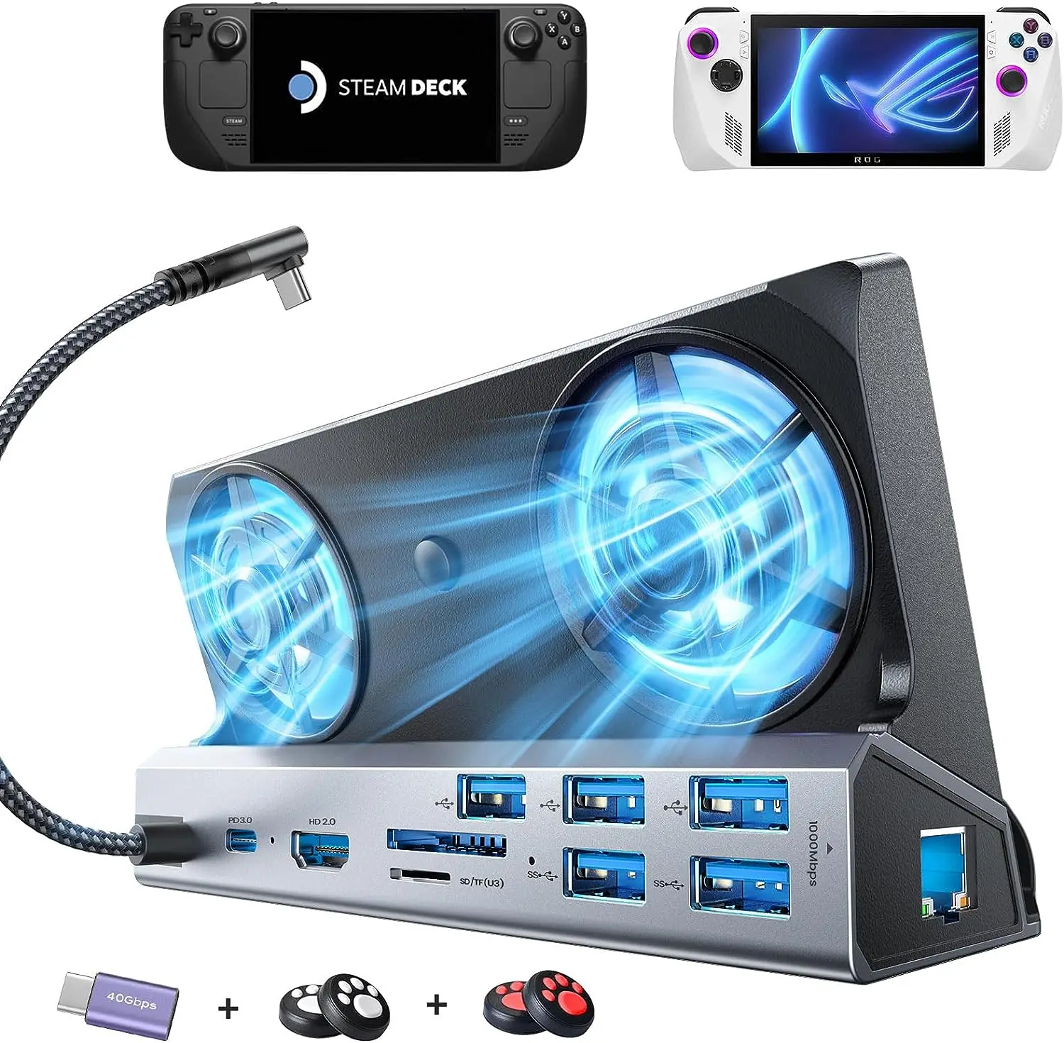 Legion go dock 13 in 1 legion go docking station with 5 usb 3 0 2 jpg