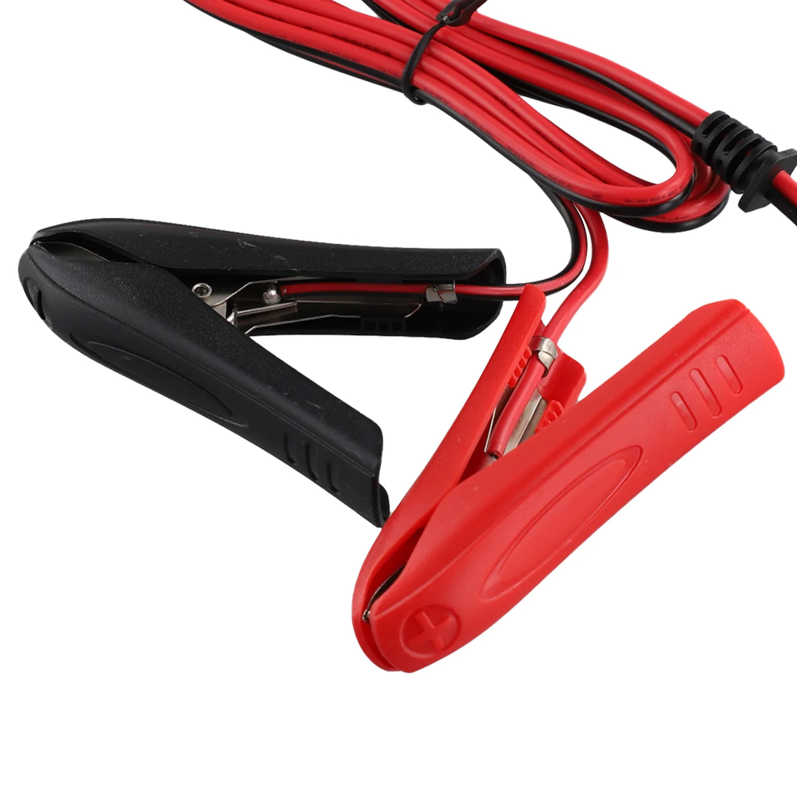 12V 1.8m 18AWG Crimp Lock Terminal Extension Car Battery To For Alligator Clips Cable For Car Boat Battery Charging Accessories