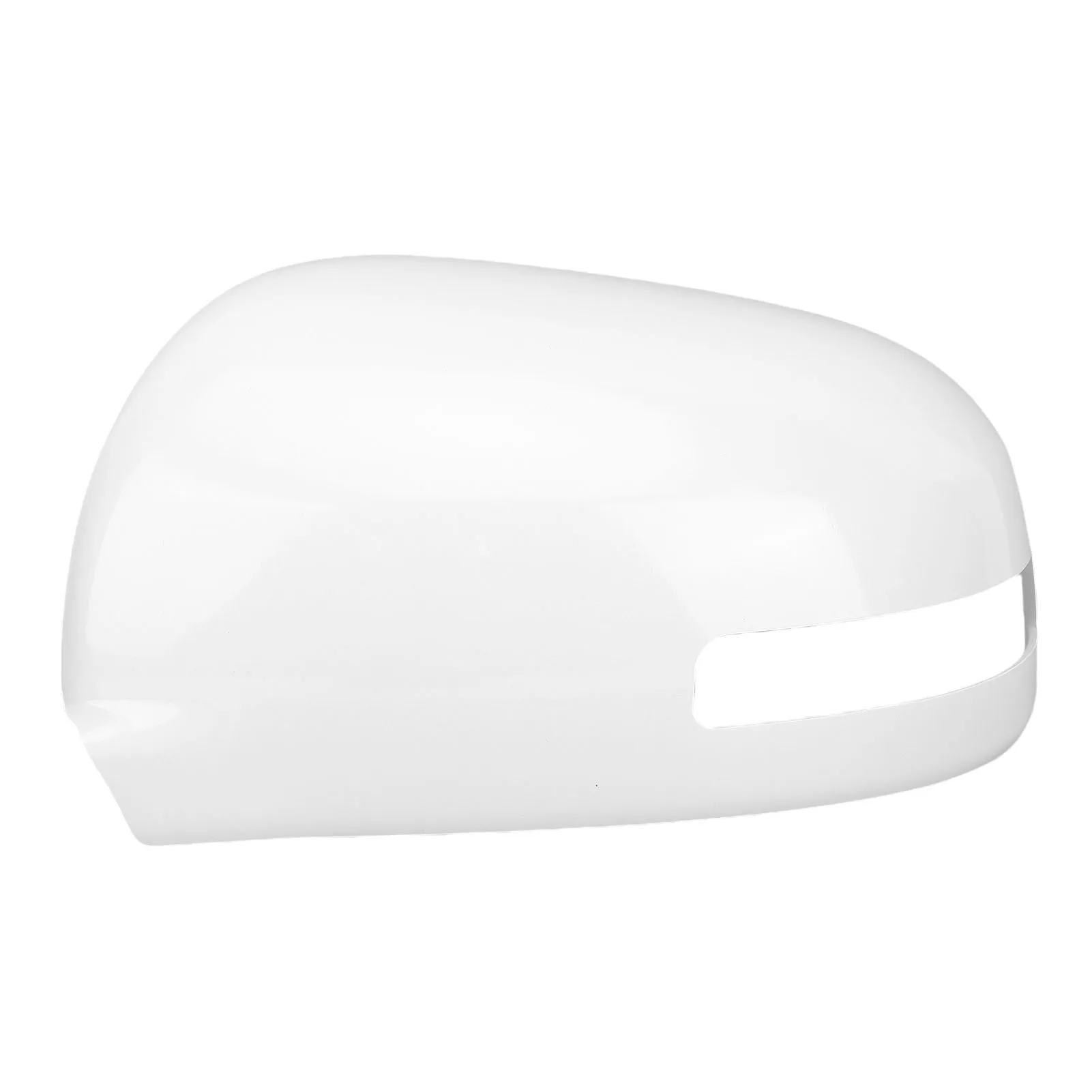 White Door Rearview Mirror Cover  Weatherproof Side Mirror Cover Sturdy ABS Replacement for Outlander 2013-2019 for Vehicle