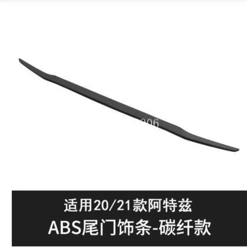 High-quality ABS Chrome Trunk Decorative strip Tailgate trim Anti-scratch decoration For Mazda 6 ATENZA 2014-2020 Car styling