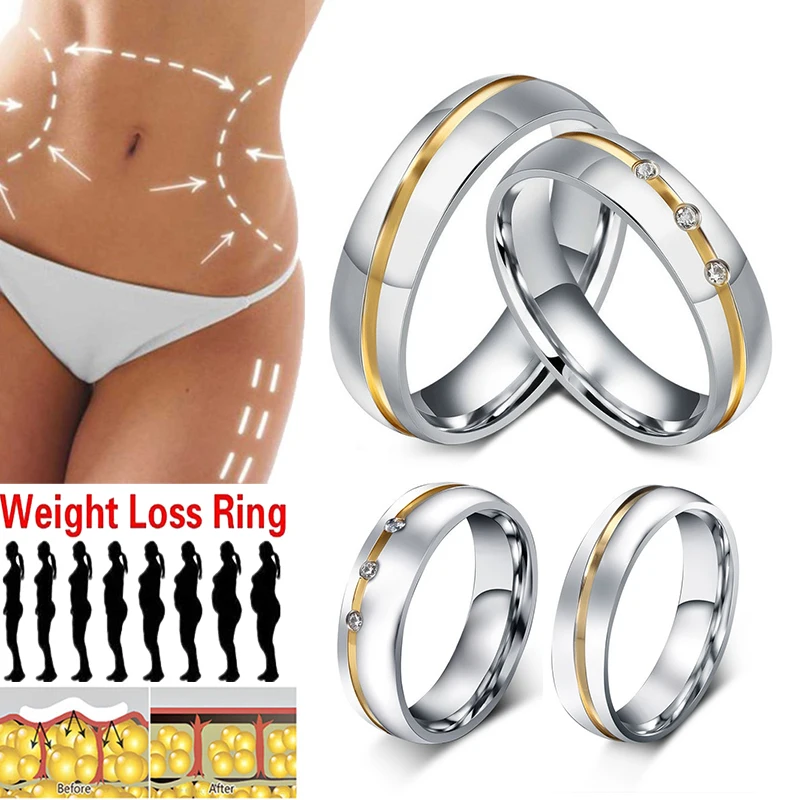 WeightRingStimulatingSlimmingRingAcupointsGallstoneRingHealth