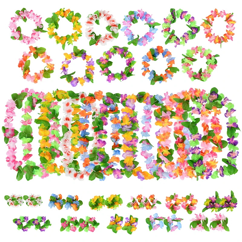 Tropical Artificial Hawaiian Flowers Artificial Flowers Tropical