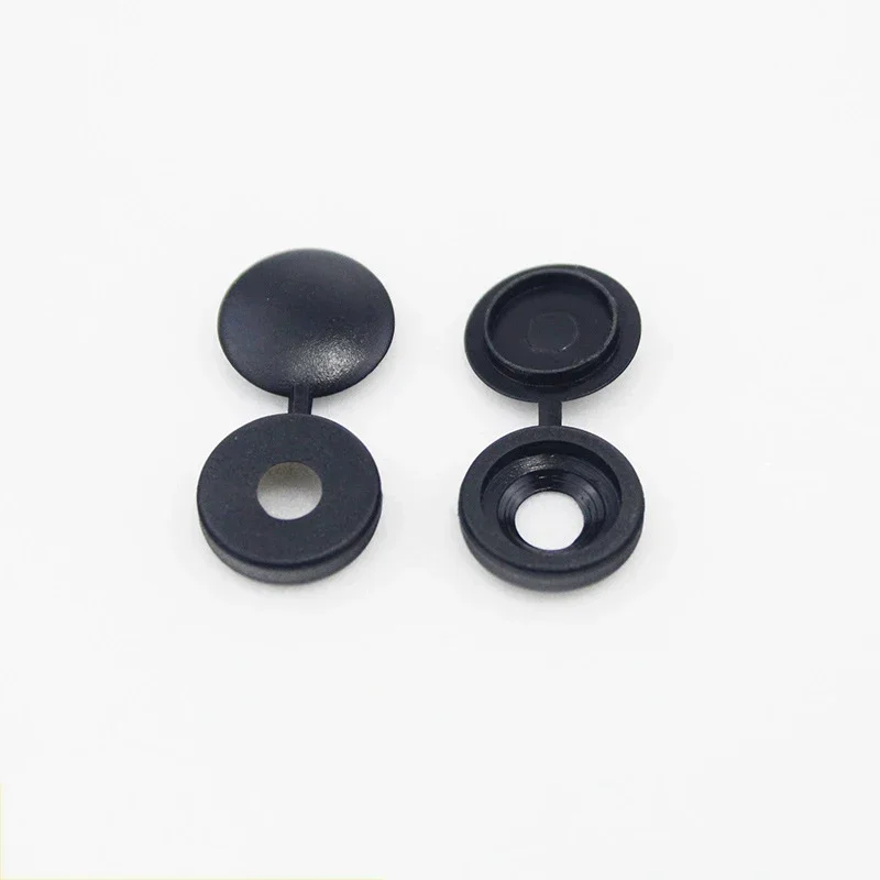 Screw caps White Black Grey Plastic One-piece Screw Cap Cover Nail Nuts Bolts Decorative Folding Ugly Covers
