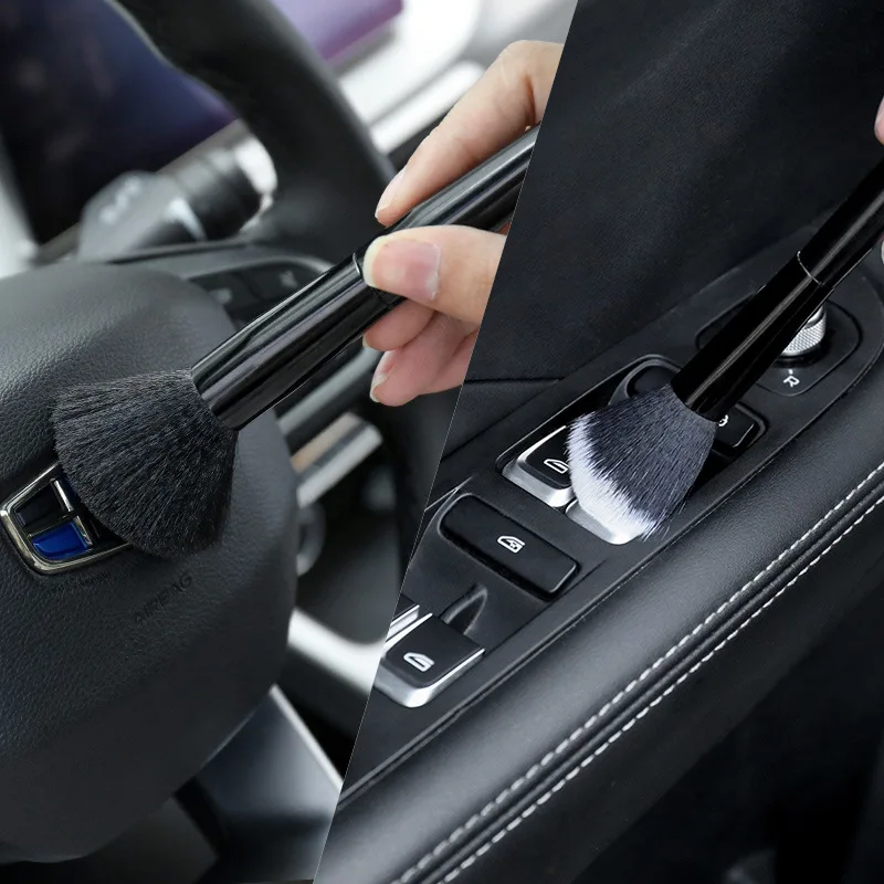

Car Wash Brush Soft Brush Detail Brush Small Brush Automotive Interior Cleaning Tools Air Conditioner Air Outlet Cleaning Brush