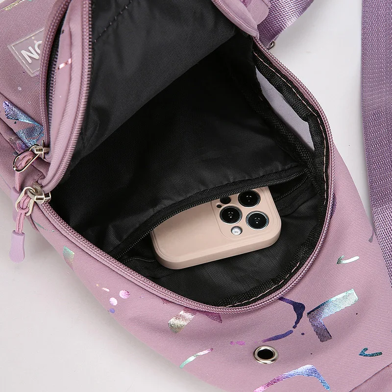 Women's Sling Chest Bag Nylon Women Fanny Pack High Quality Shoulder Bag Casual Women's Crossbody Bag Fashion Travel Female Bag 5