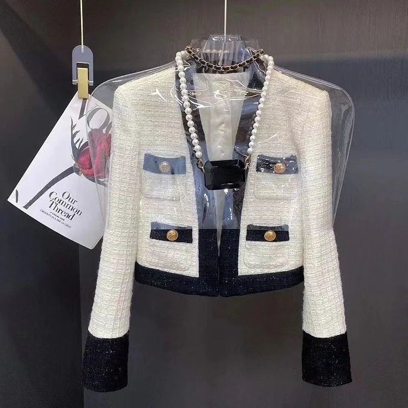 

2023 Spring Autumn Short Length Jackets Long Sleeve Coats