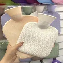 

Hot Water Bottle Wide Opening 1L Classic Hot Water Bag Hand Feet Warmer for Neck Shoulder Pain Relief Menstrual Cramps