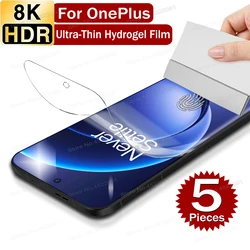 5 - Pack Slim Hydrogel Soft Screen Protector Film - Hydrogel Film