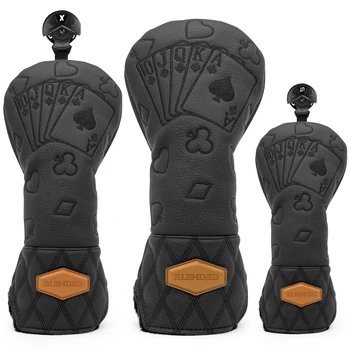 Black Poker Golf Headcovers 1