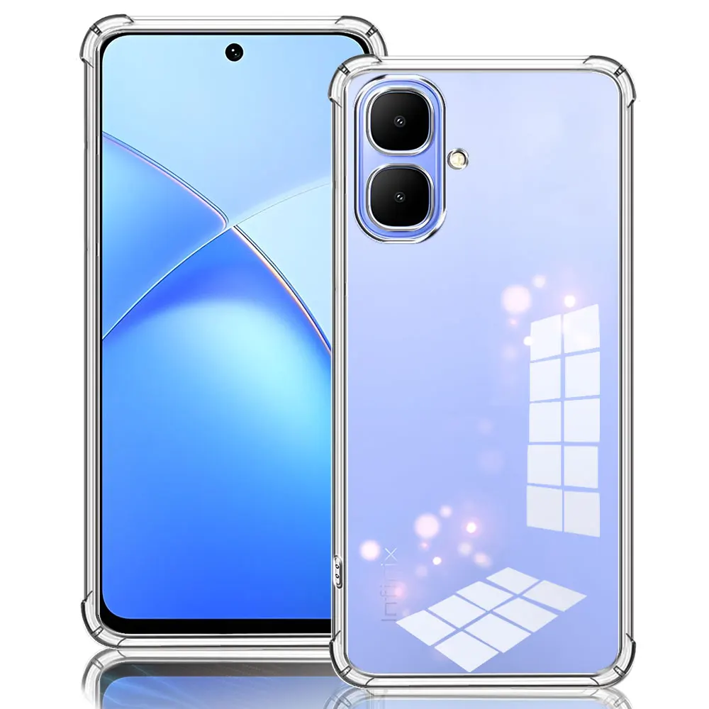 Airbag Anti-Drop Clear TPU Phone Case with Soft Silicone Cover