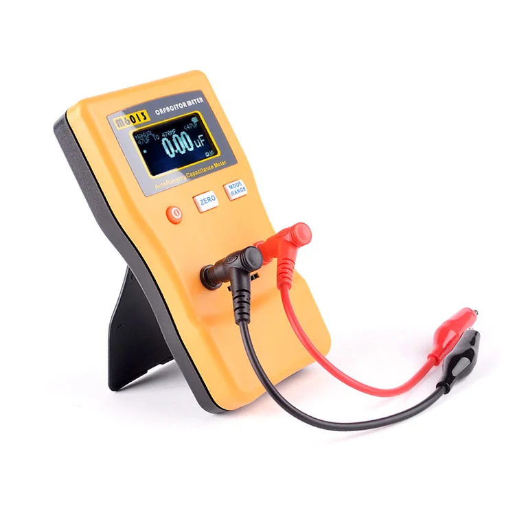 MESR-100/M6013 ESR Capacitance Ohm Meter Professional Capacitance Resistance Capacitor Circuit Testing Device Capacitor Tester 6