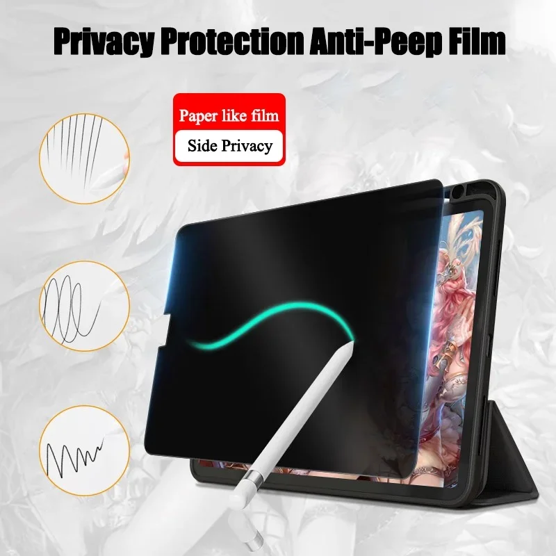 

Privacy Filter Screen Protector for Lenovo Xiaoxin Pad Pro 12.6 11.5 Pad 11 Plus M10 Plus 3rd 10.6 Anti-Peep Paper Flim