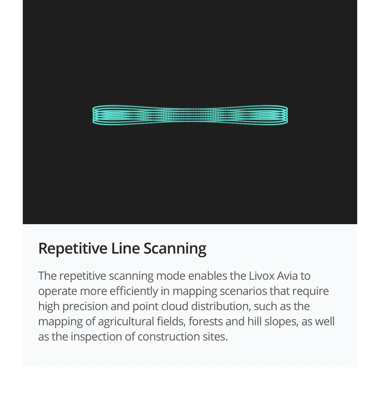 Livox Avia LiDAR,Laser detection rangefinder