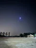 Big LED Delta Night Kite 3SQ Spider Triangle Kite with Lights, 10m Colorful Tubing Tails, 544 RIPSTOP NYLON 2