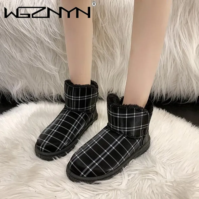 

Модные теплые зимние ботинки с подкладкой нескользящие легкие зимние ботинки большого размера повседневная женская обувь для прогулок Botas Mujer