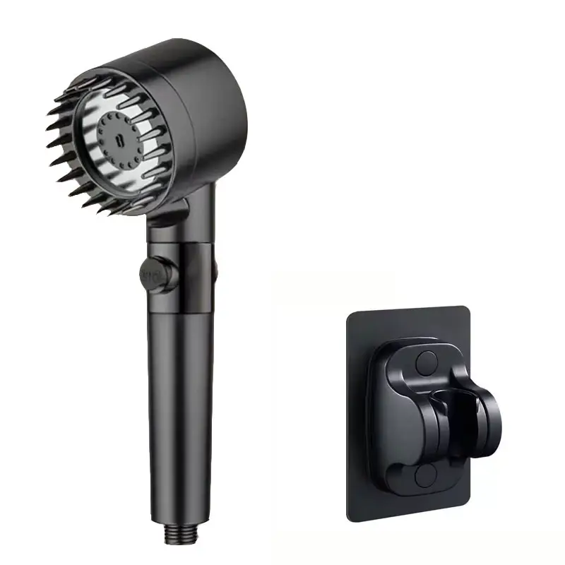 Shower for Bathroom Accessories Three Level Adjustment Showerhead Pressurization Head Massage Knobs Filter Set Showers Parts - Image 17