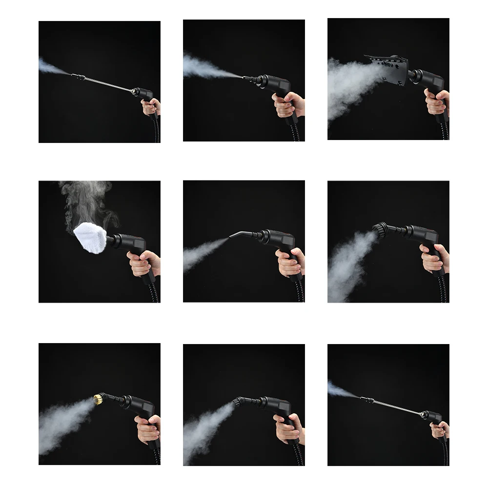 منظف البخار 1600 مللي آلة تنظيف تكييف الهواء بالضغ...