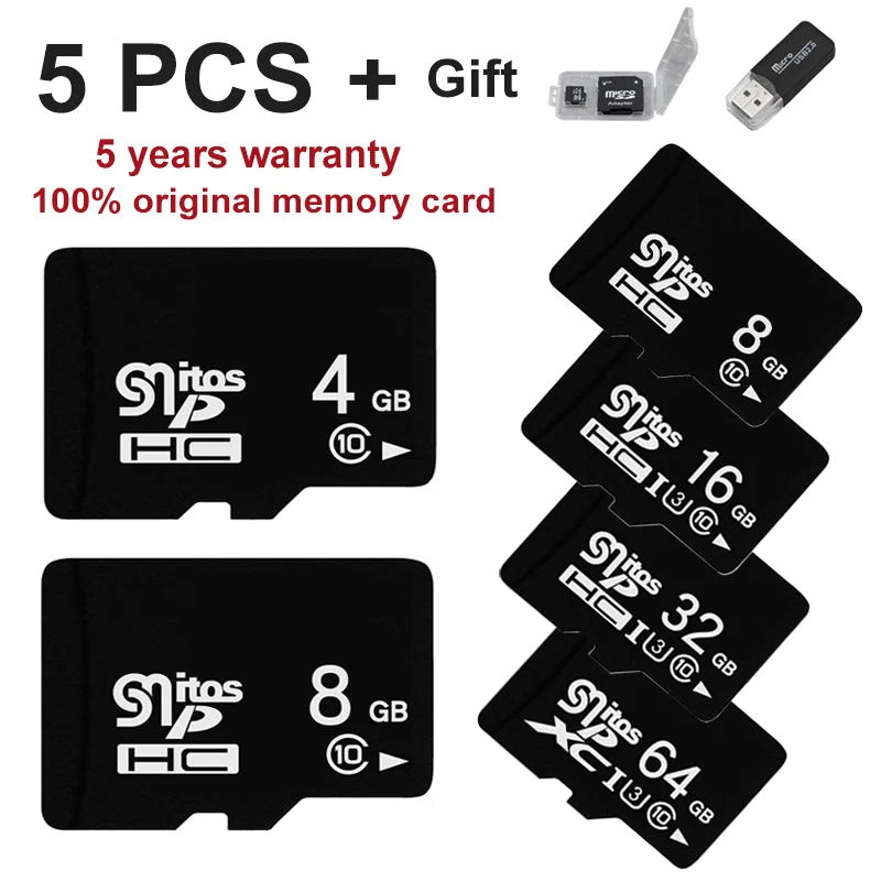 100PCS Original memory card 32GB 64GB Custom Logo C10 TF Cards SDXC 128GB  256GB 512GB 60-80MB/S U3 For Phone Drone Camera - AliExpress