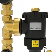 ตัวกรองแม่เหล็กสำหรับหม้อไอน้ำ Dn20 Dn32 แบบเกลียว แยกกากตะกอนและสนิม สำหรับระบบทำความร้อนส่วนกลาง Hvac กำจัดตะกรันและสนิม 4