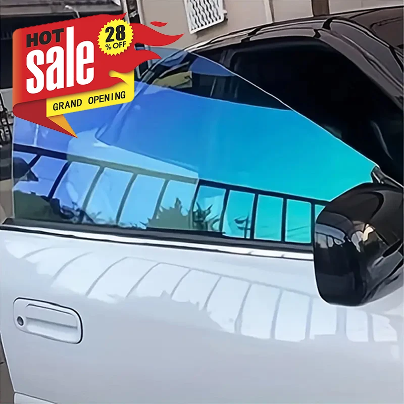 

152cmX30m 80% vlt Chameleon Window Solar Car Tint Film Windscreen Protection Sticker Skin Care