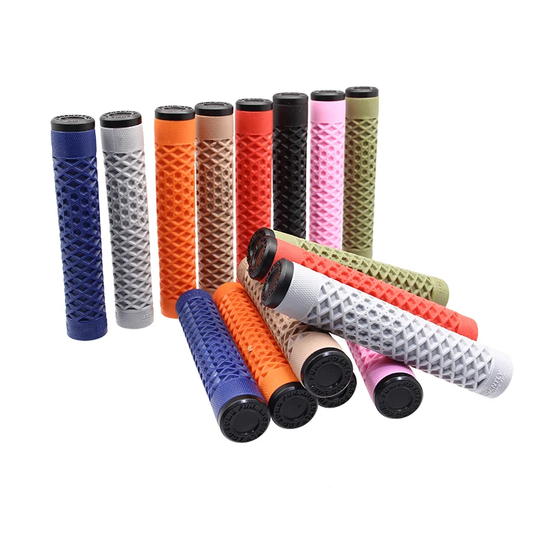 Fixed Gear Bike Grips Antiskid Track Cycling Grip Rubber Handlebar Anti-vibration Bicycle Parts