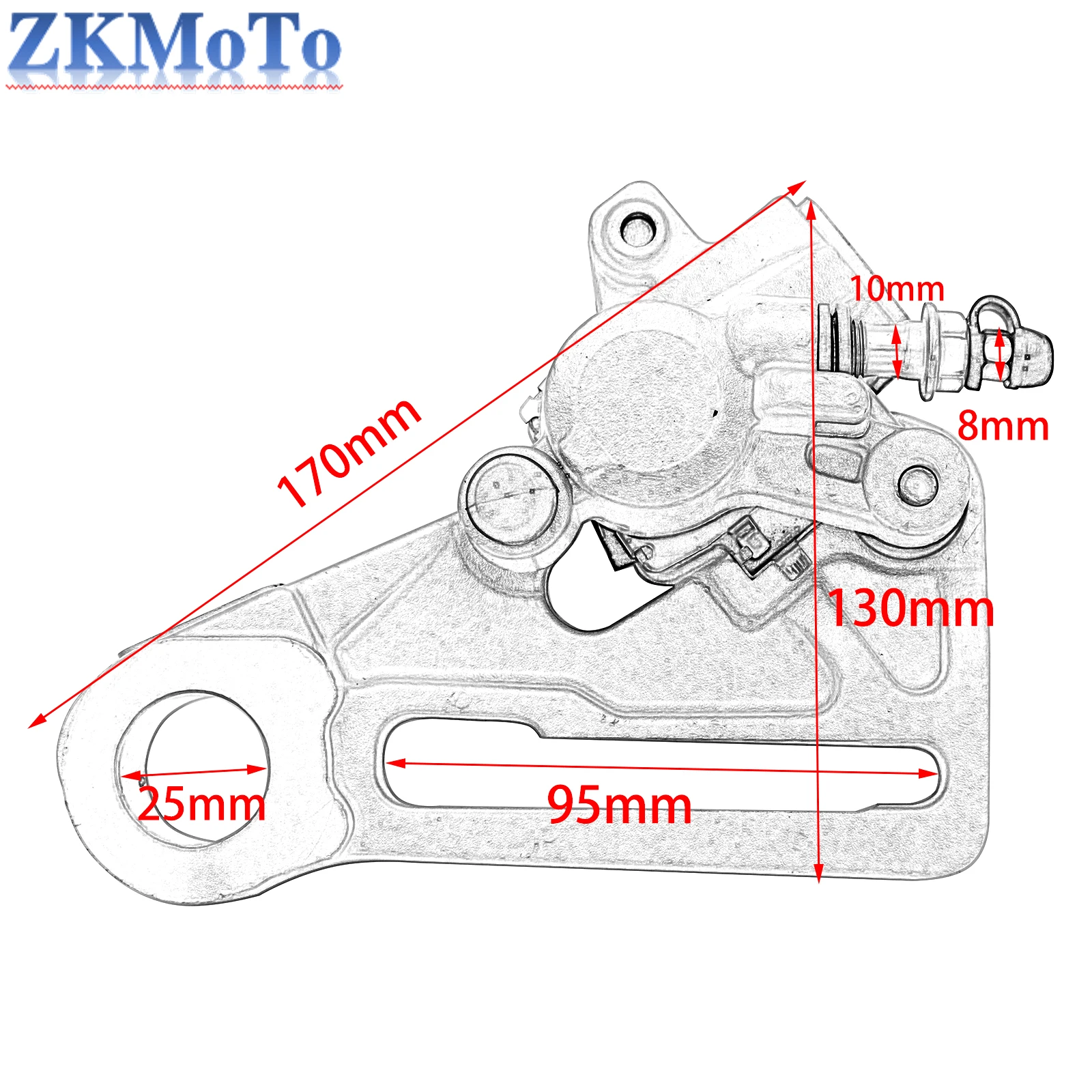 Bremssattel Hinten Für KTM Motorräder - Aluminium Bremssattel 2004-2024