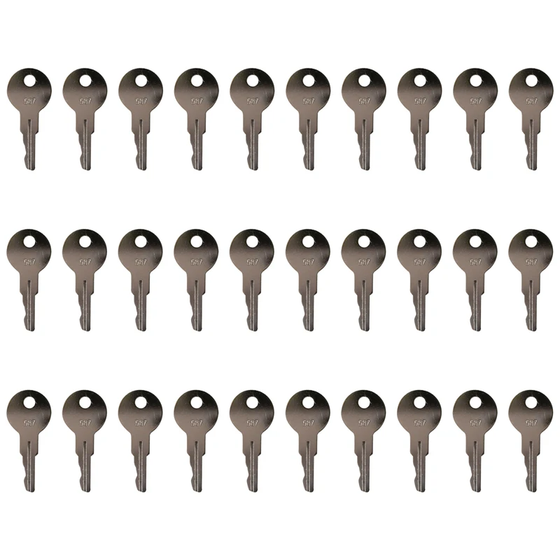 

7012587 587 ELI80-0106 стартовый ключ зажигания (30), совместим с тяжелым строительным оборудованием JLG