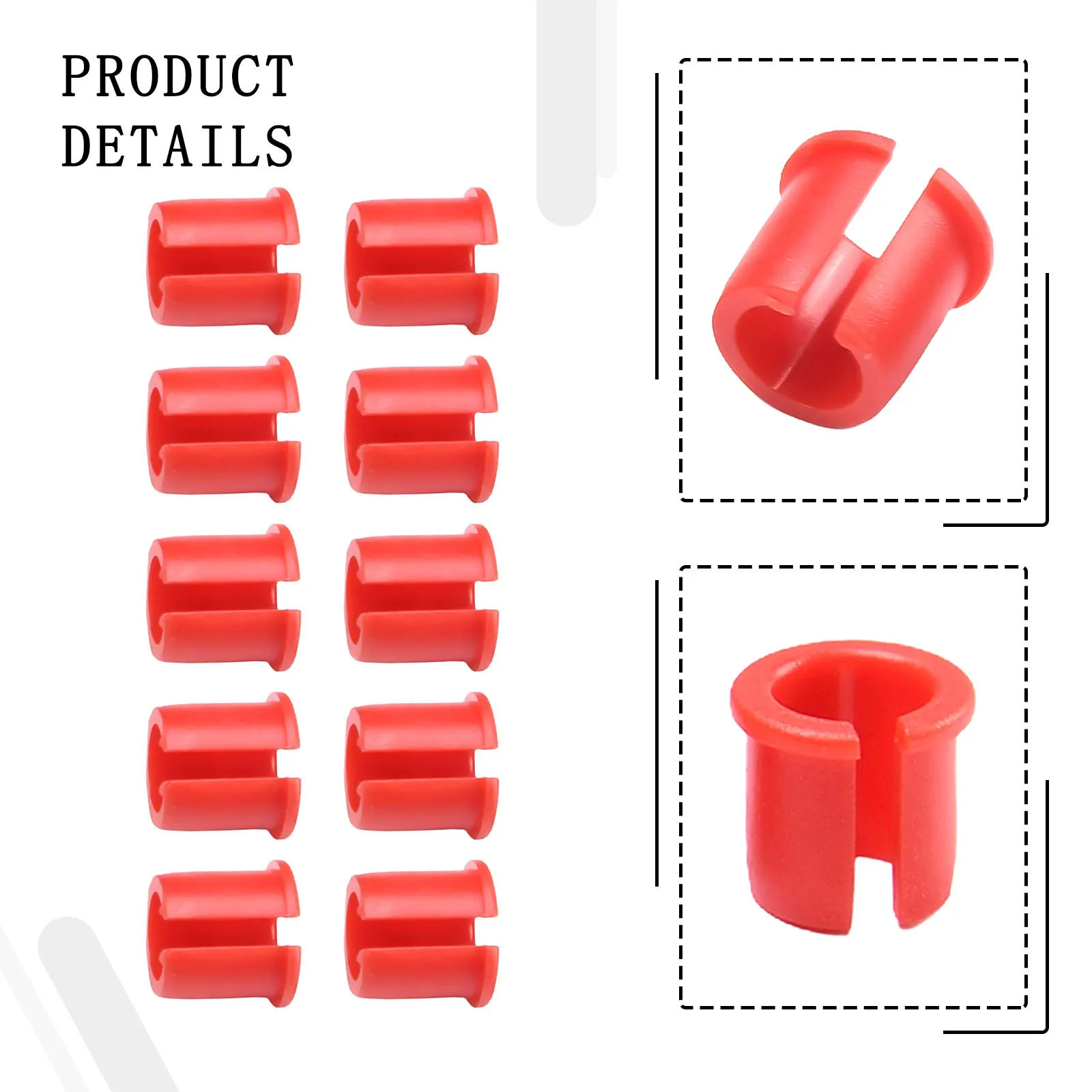 

Efficient Bicycle Valve Adapter Pump Convert Tool 10pcs Bike Converter For Smooth For American To For French Valve Transition