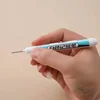 1/2/3/4PCS White Long Head Markers, 0.7MM Multi-Surface Deep Hole Markers, Long Nib, for Construction, Crafts More 2