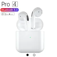 Pro4 True Wireless Earbuds Bluetooth 5.0 Headphones Sport Music Earphones with Mic Deep Bass Waterproof Noise Cancelling 1