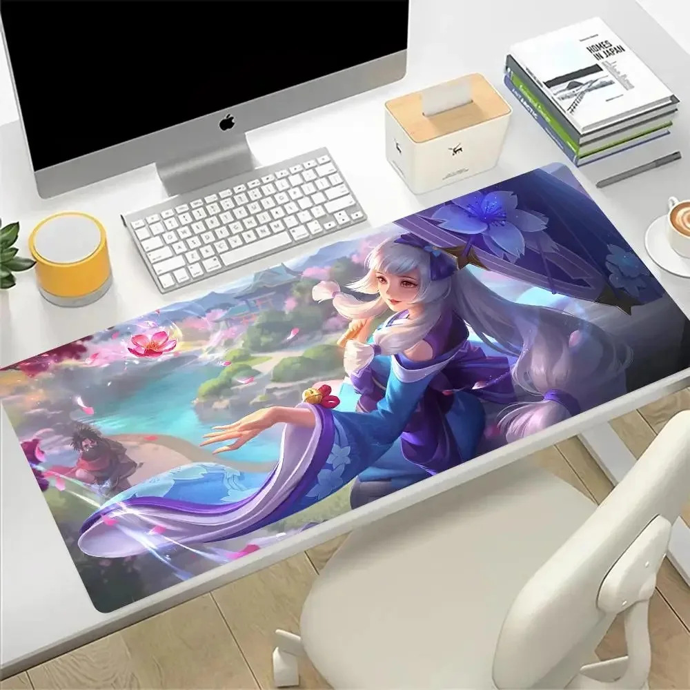 Mobile Legends Large Mouse Pad Gaming Mousepad Pc Gamer Silicone Computer Office Mouse Mat Tastiera Mat Desk Pad Laptop Mausepad