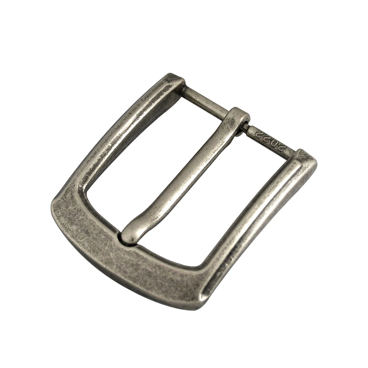 New 1x Antique Silver 40mm Belt Buckle Alloy Men's Casual End Bar Pin Buckle Leather Craft Waistband Belt Hardware Accessories