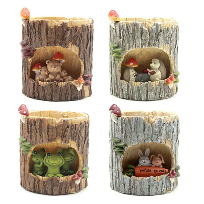 

Flower Pot Succulent Planters for Home Garden Decoration Anti-corrosion M76D