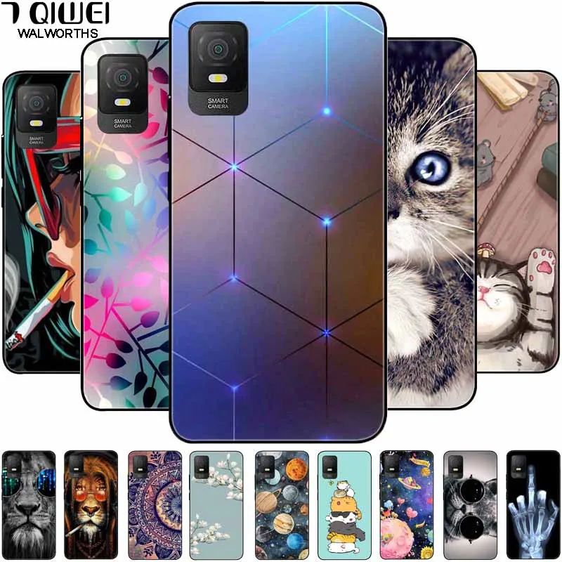 Per Tcl 403 Custodia 6.0 ''Tpu Silicone Antiurto Lions Cover Per Tcl 403 T431D T431U T431Q T431P T431A T431E Funda Tcl403